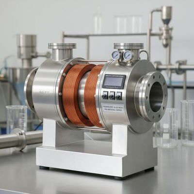 حجم التغذية 20-325 شبكة منفصل الجسيمات المغناطيسية مع مادة لفائف النحاس المستدامة للفصل المغناطيسي