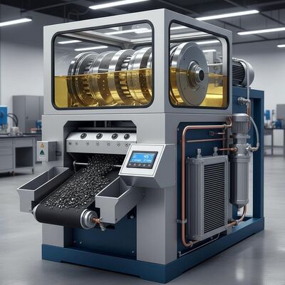 مغناطيسات النيوديميوم منفصل كهرومغناطيسي يحتوي على طريقة تبريد النفط مثالية للفصل المغناطيسي وتصنيف المواد