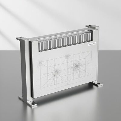 فاصل مغناطيسي بسيط التثبيت من نوع لوحة مصمم مع كثافة ساحة مغناطيسية عالية تضمن الفصل المغناطيسي