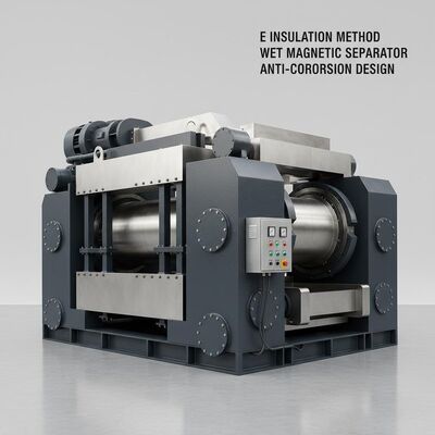 E طريقة العزل منفصل مغناطيسي رطب من الفولاذ المقاوم للصدأ أو الفولاذ الكربوني مع طبقة مضادة للتآكل مصممة للفصل