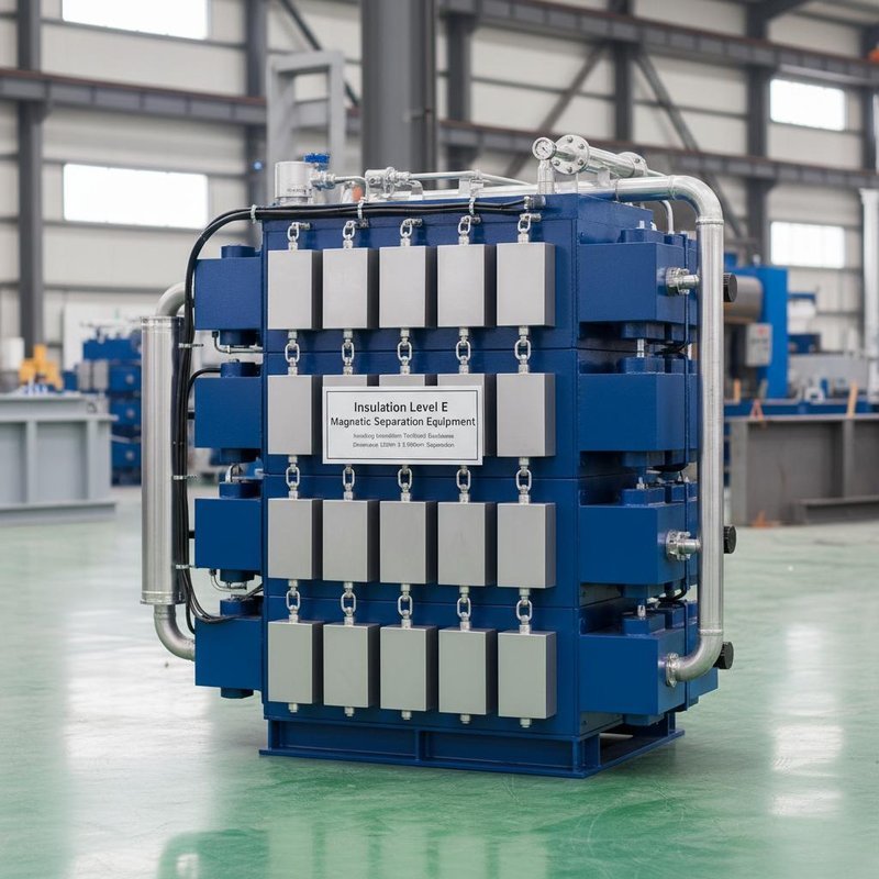 Machine Level Isolator Insulation Level E Magnetic Separation Equipment Including Installation ...