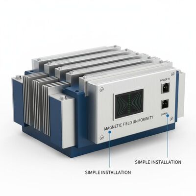 فاصل مغناطيسي عالي التدرج بقوة مغناطيسية عالية يضمن توزيعًا موحدًا للمجال المغناطيسي وتركيبًا بسيطًا للصناعة