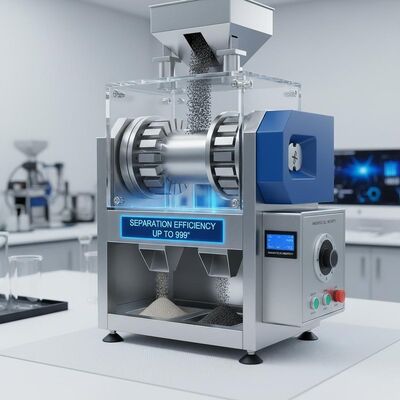 كفاءة فصل تصل إلى 99 بالمائة فاصل مغناطيسي جاف يتميز بشدة مجال مغناطيسي قوية للأداء